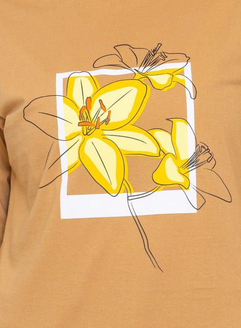 Biscuit Printed Long - Sleeve Design 21 - Khotwh